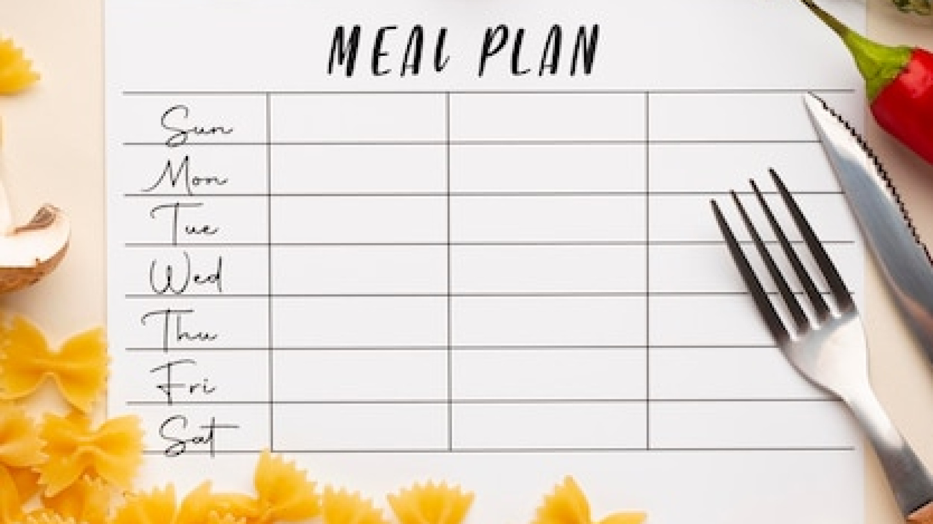 Comment utiliser un planificateur de repas pour gagner du temps chaque semaine ?